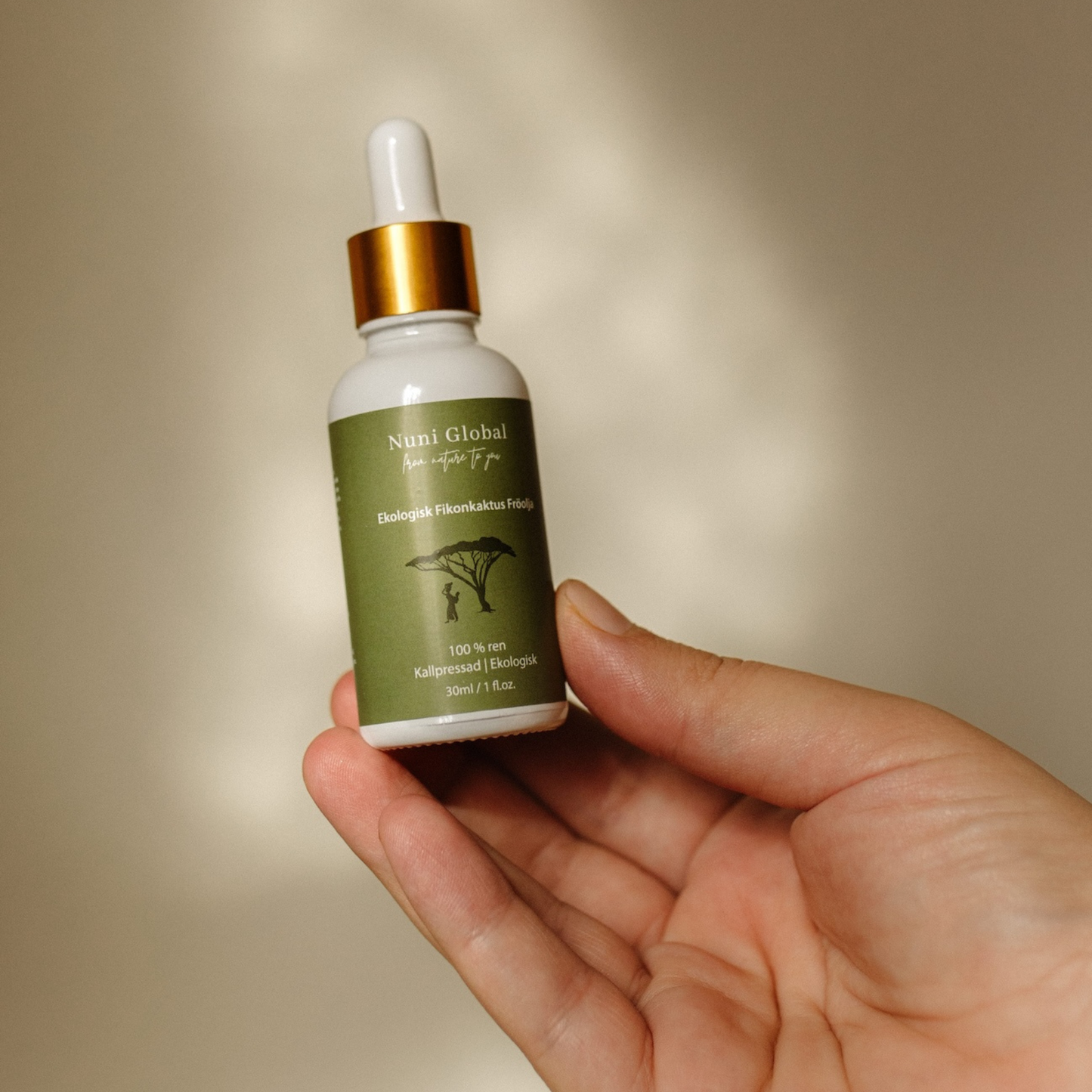 Kaktusolja i pipett-flaska – 30ml