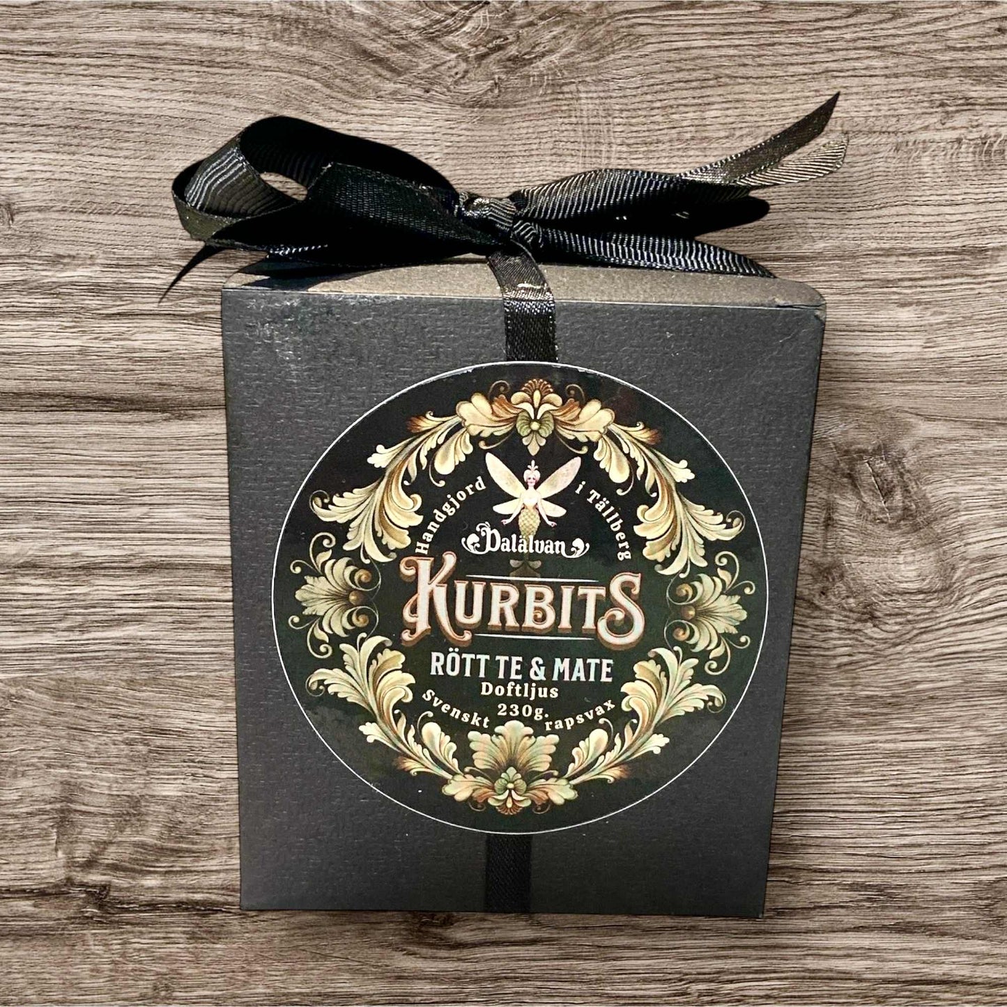 Kurbits - Rött Te & Mate - Doftljus