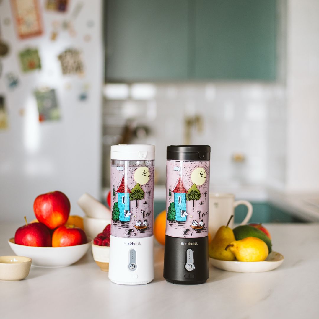 MyBlend MUMIN HUS, trådlös mixer, vit