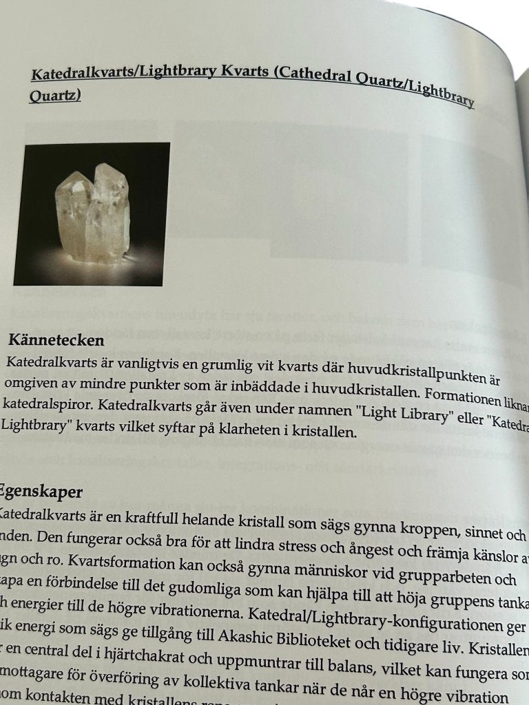Naturliga Kvartsformationer - Av Catharina Andersson