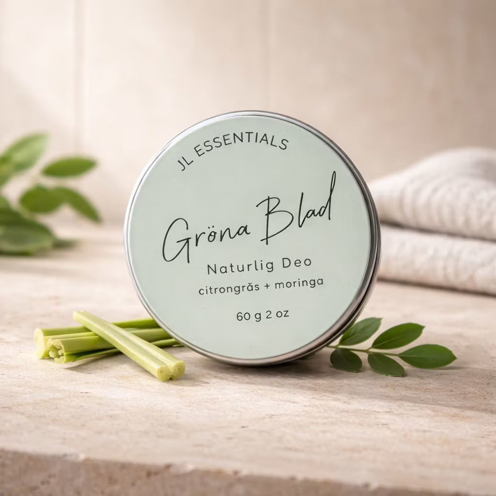Naturlig Deo - Gröna Blad - Citrongräs & Moringa