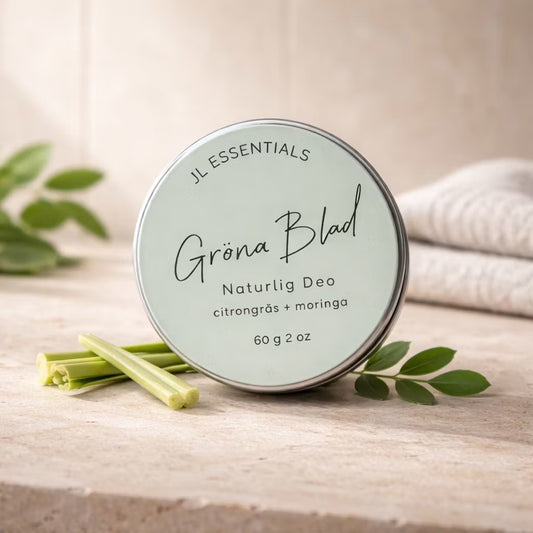 Naturlig Deo - Gröna Blad - Citrongräs & Moringa