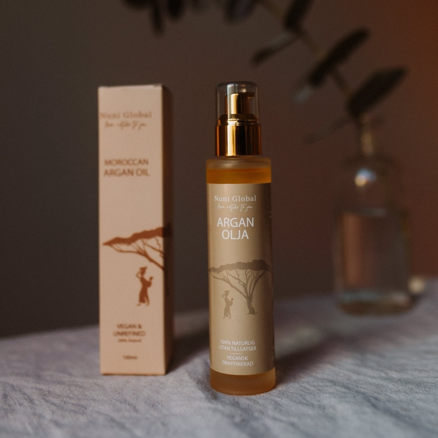 Arganolja i pumpflaska, 100ml