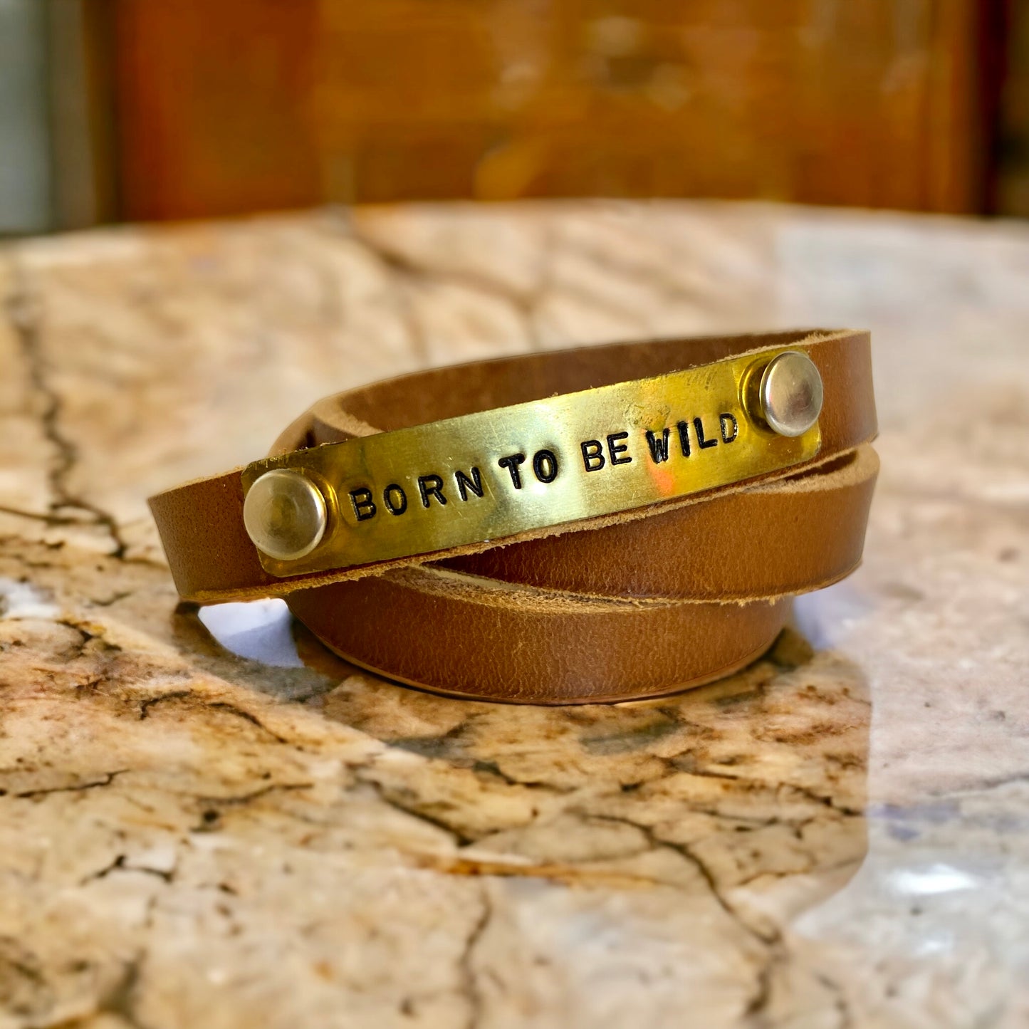 Armband "BORN TO BE WILD"