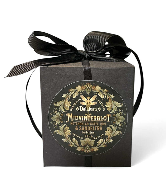 Midvinterblot - Nötchoklad, Kaffe, Rom & Sandelträ - Doftljus