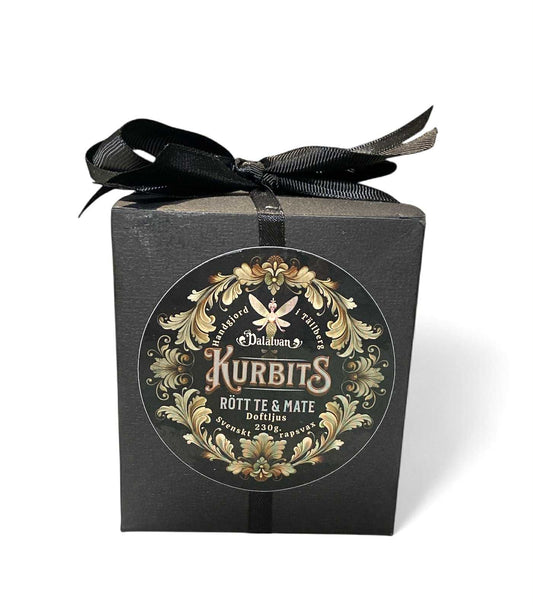 Kurbits - Rött Te & Mate - Doftljus