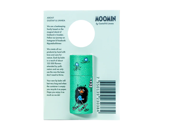 Mumin by G & L Läppcerat av bivax med mint