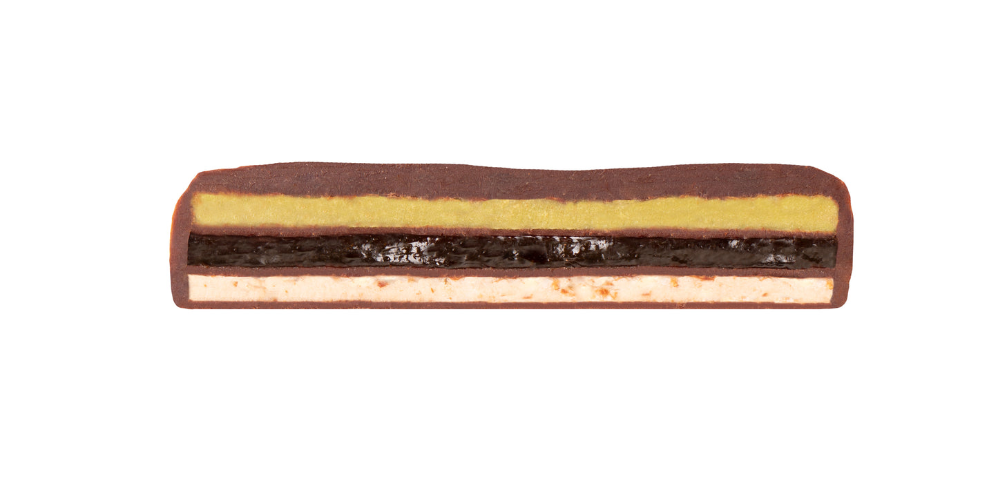 Pralinkaka från Zotter, Mandarin + Matcha + Kokos 70g (Vegansk)