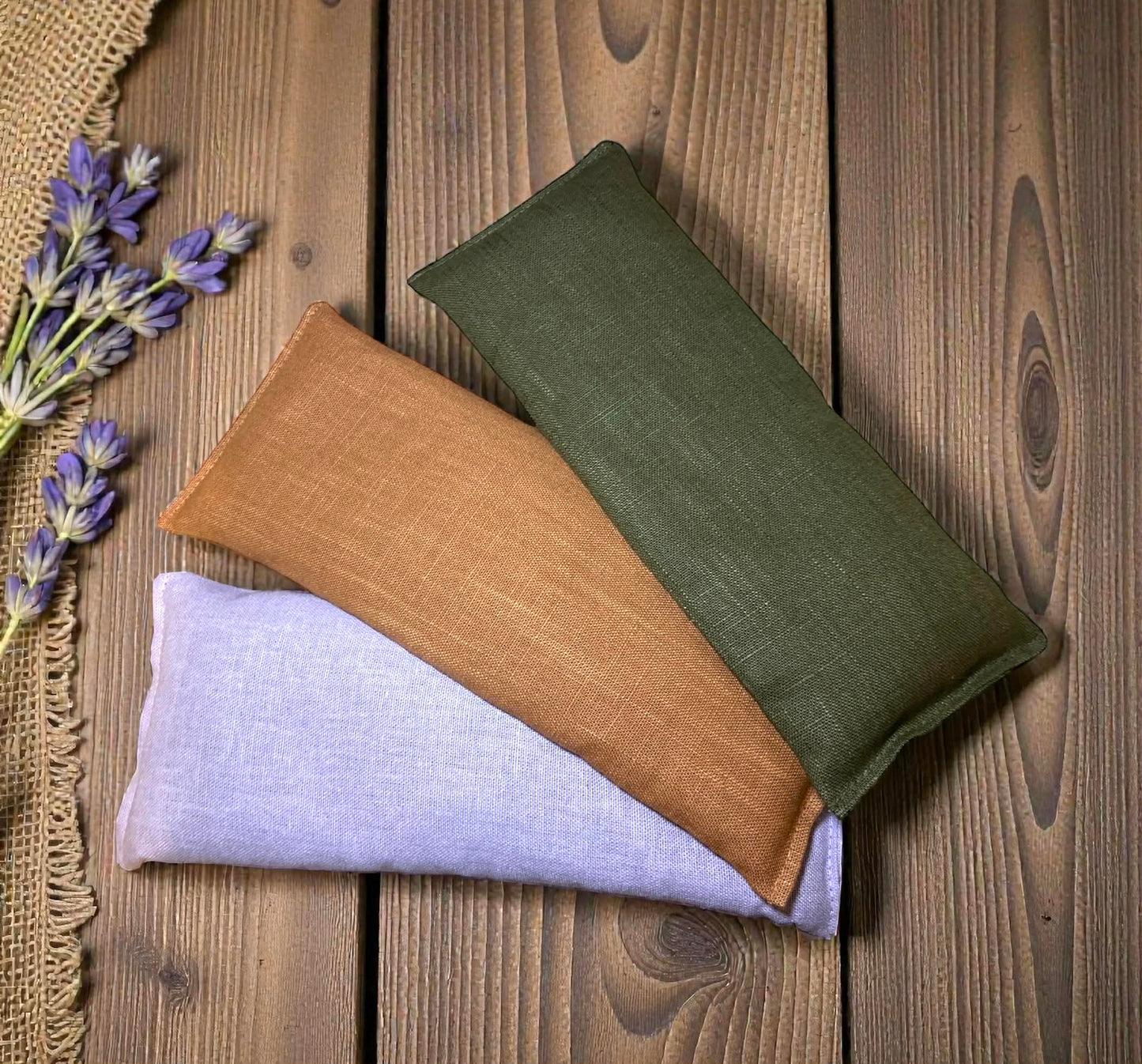 Vetekudde för ögonen