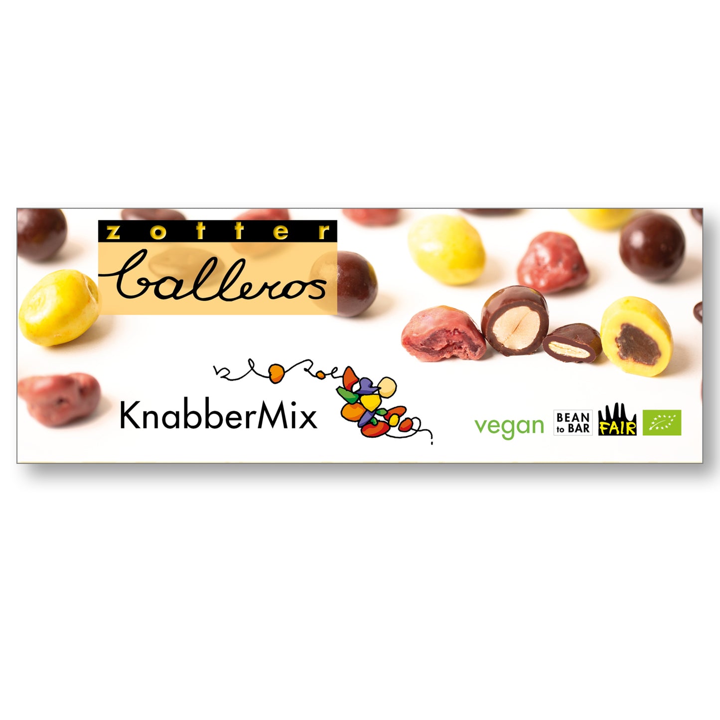 Balleros, Snackmix, 100g (Vegansk)