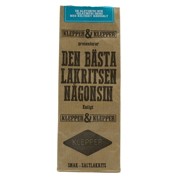 Klepper & Klepper Saltlakrits 200g