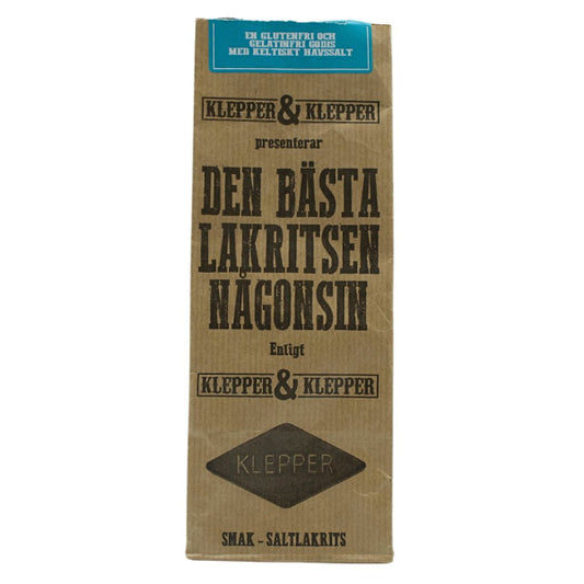 Klepper & Klepper Saltlakrits 200g