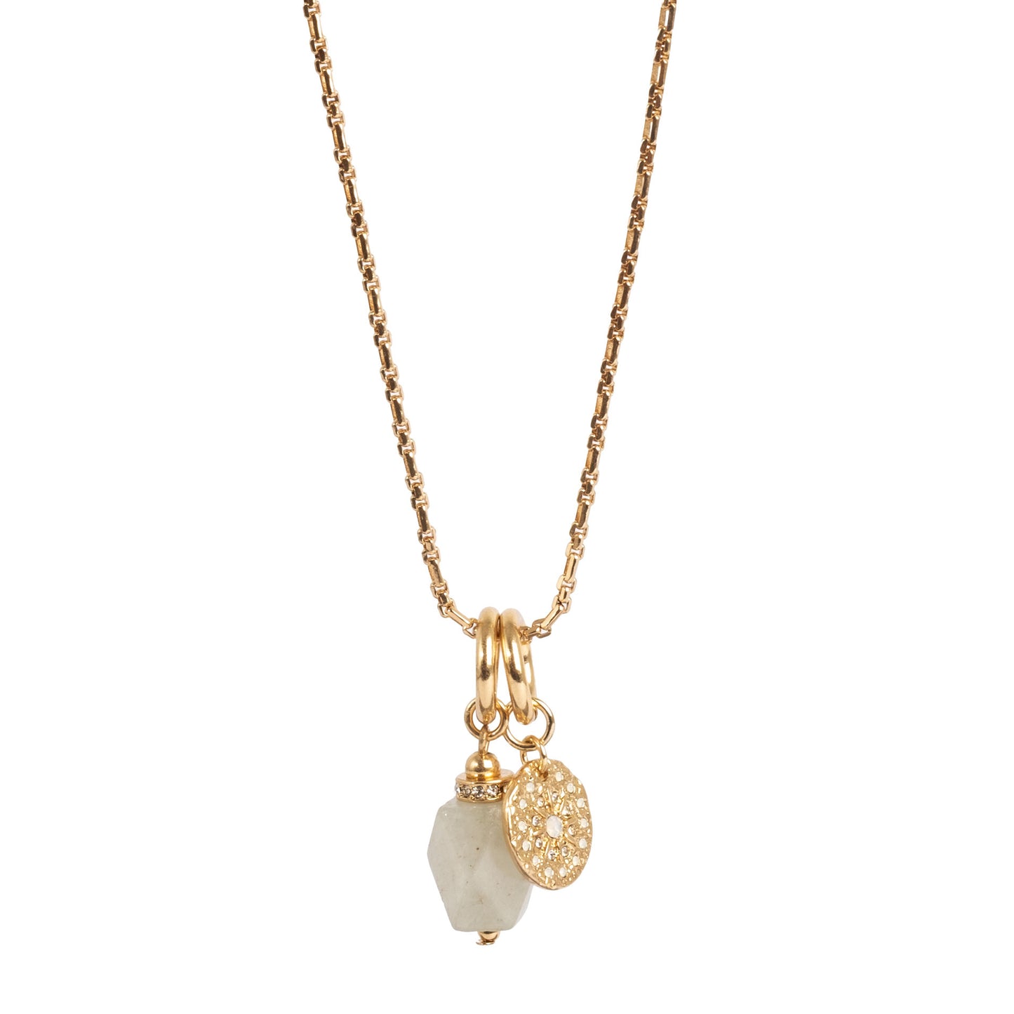 Lång halskedja med Aventurin 'Serenity', A&C Oslo