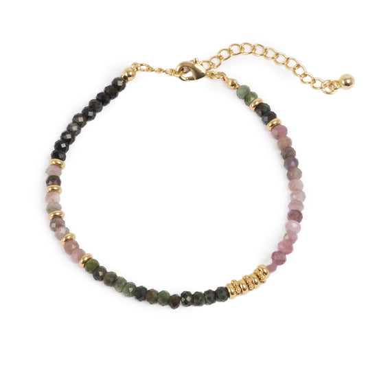 Armband med halvädelstenar i olika färger, A&C Oslo