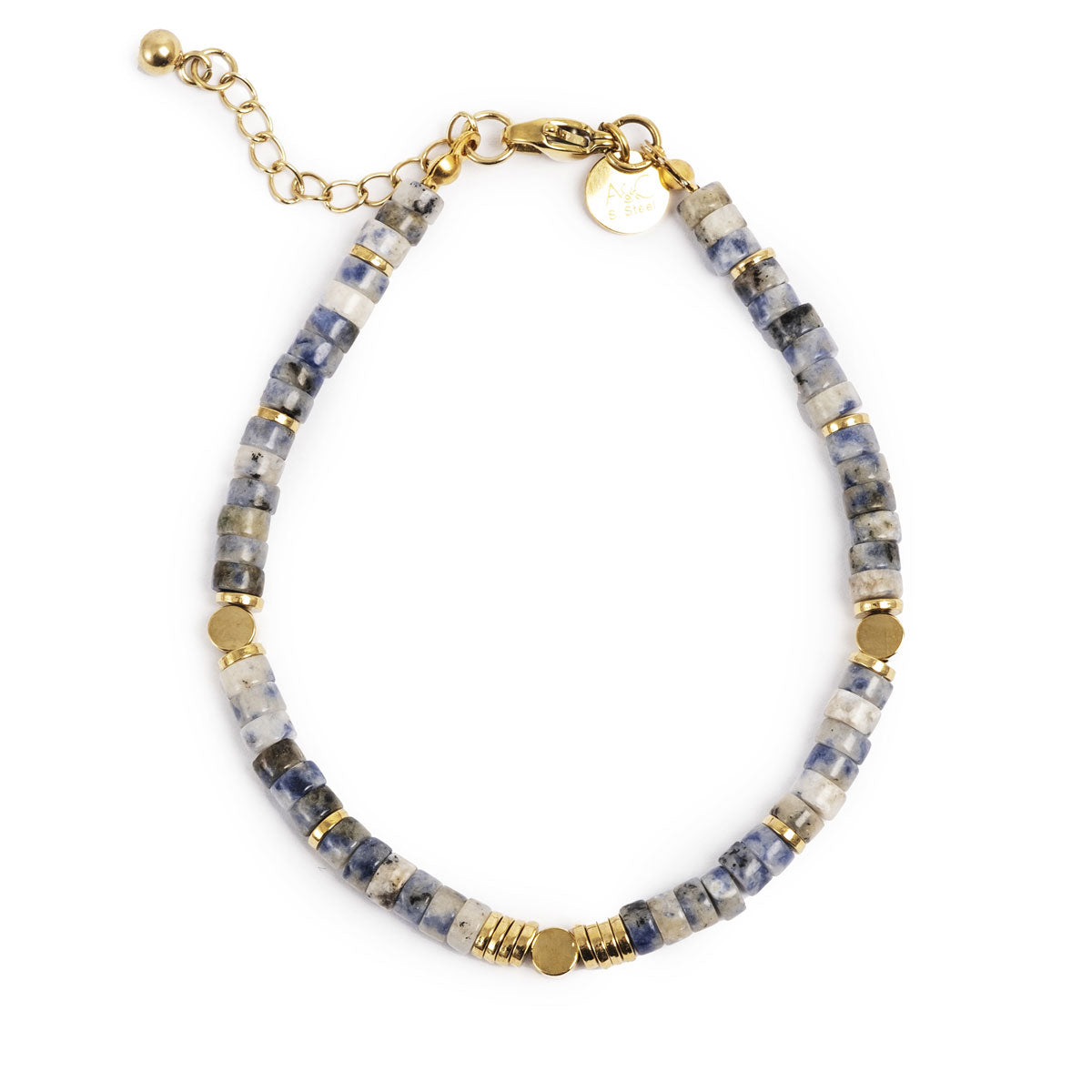 Armband med blåa stenar, 'Wild Nature', A&C Oslo