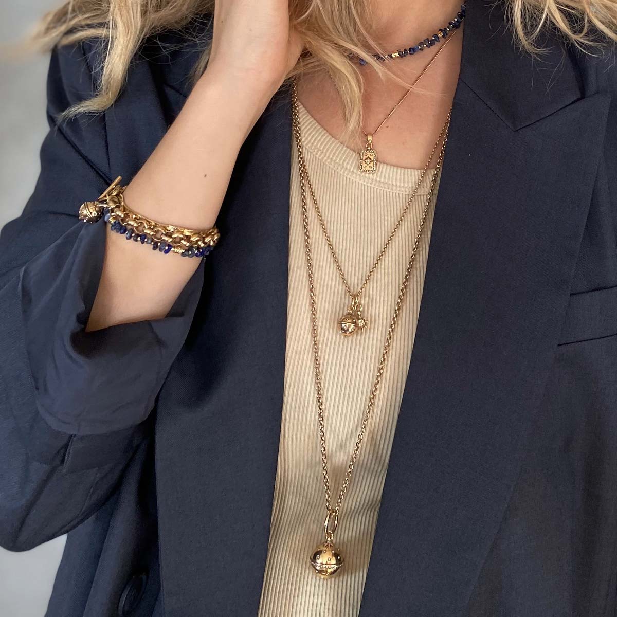 Lång halskedja, 'Astro S', A&C Oslo